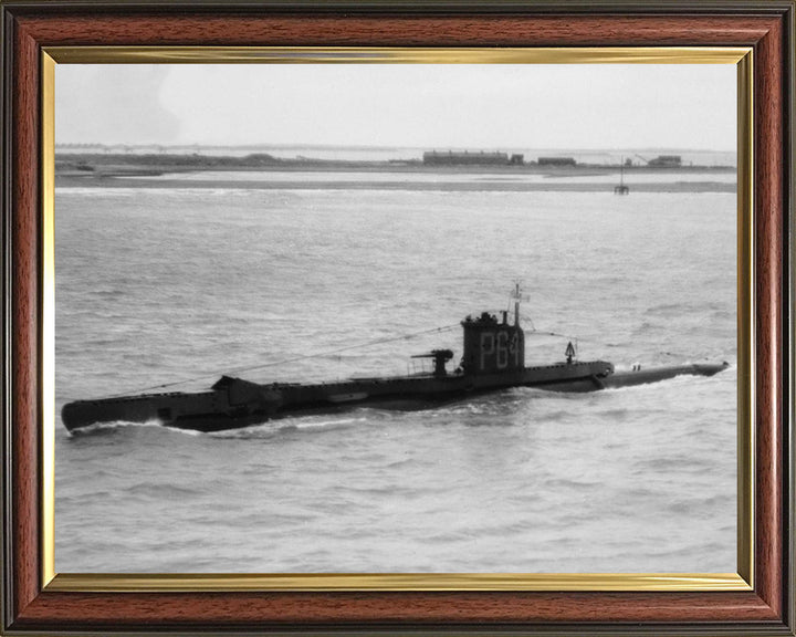 HMS Vandal P64 Royal Navy U class Submarine Photo Print or Framed Print - Hampshire Prints