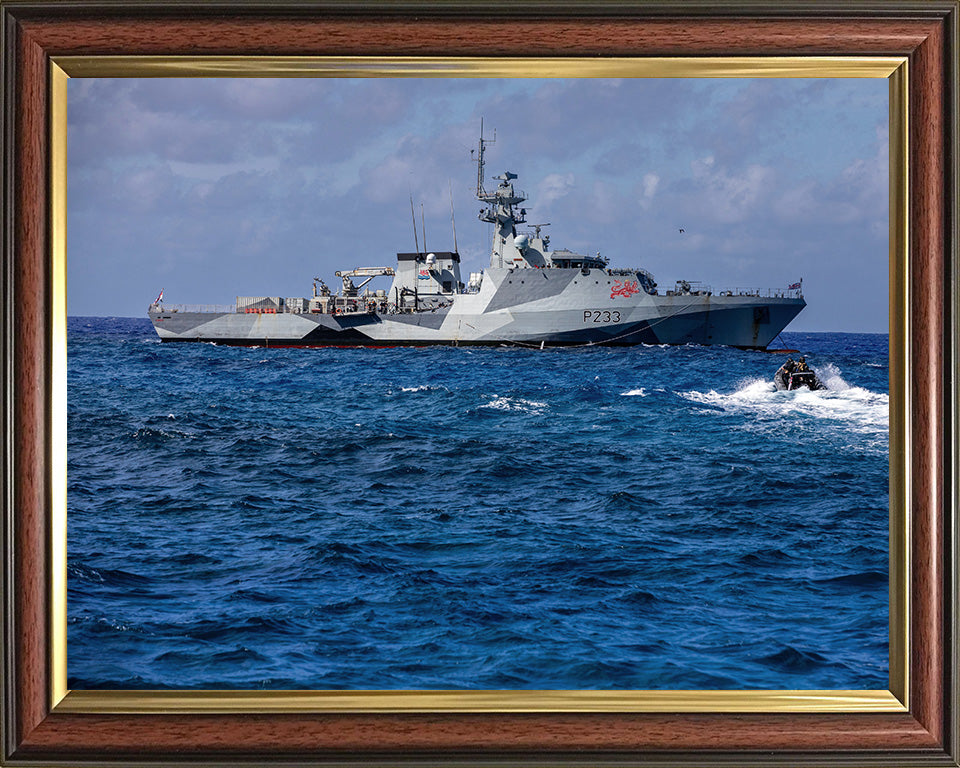 HMS Tamar P233 | Photo Print | Framed Print | River Class | Patrol Vessel | Royal Navy