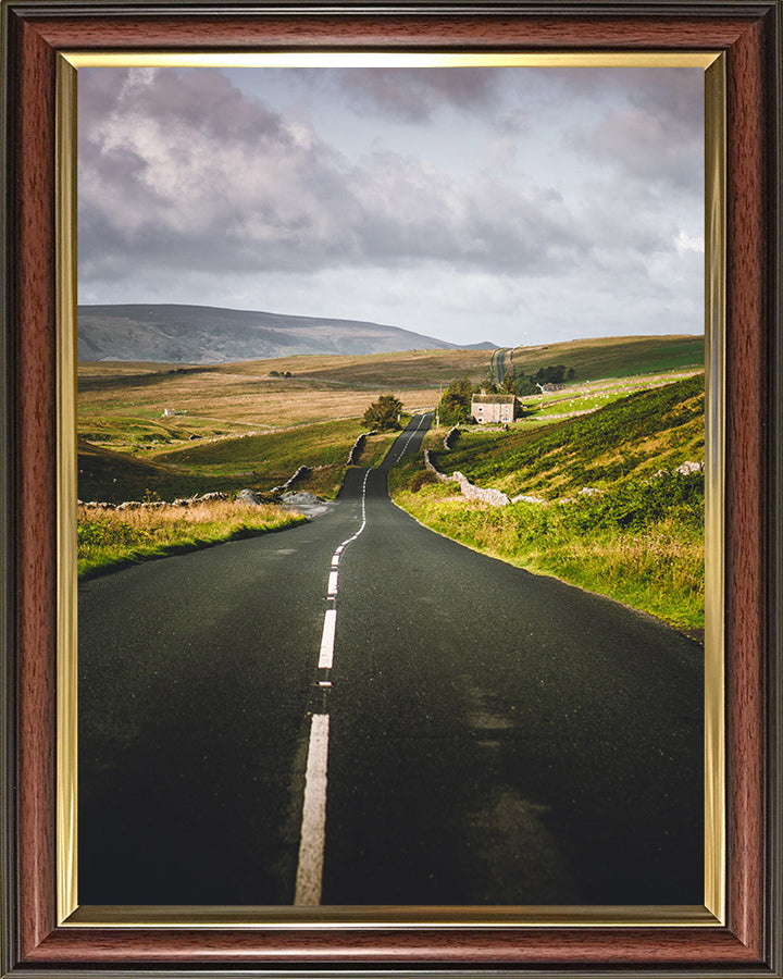 A road through The Yorkshire Dales Photo Print - Canvas - Framed Photo Print - Hampshire Prints