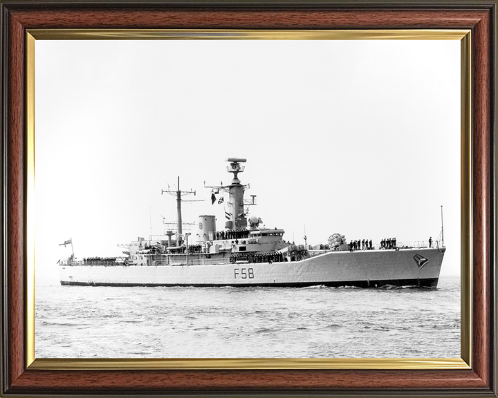 HMS Hermione F58 Royal Navy Leander Class Frigate Photo Print or Framed Print - Hampshire Prints