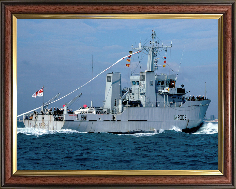 HMS Waveney M2003 Royal Navy River class minesweeper Photo Print or Framed Print - Hampshire Prints