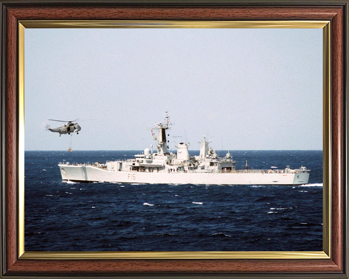 HMS Euryalus F15 Royal Navy Leander Class Frigate Photo Print or Framed Print - Hampshire Prints