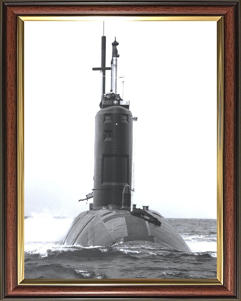 HMS Spartan S105 Royal Navy Swiftsure class Submarine Photo Print or Framed Print - Hampshire Prints