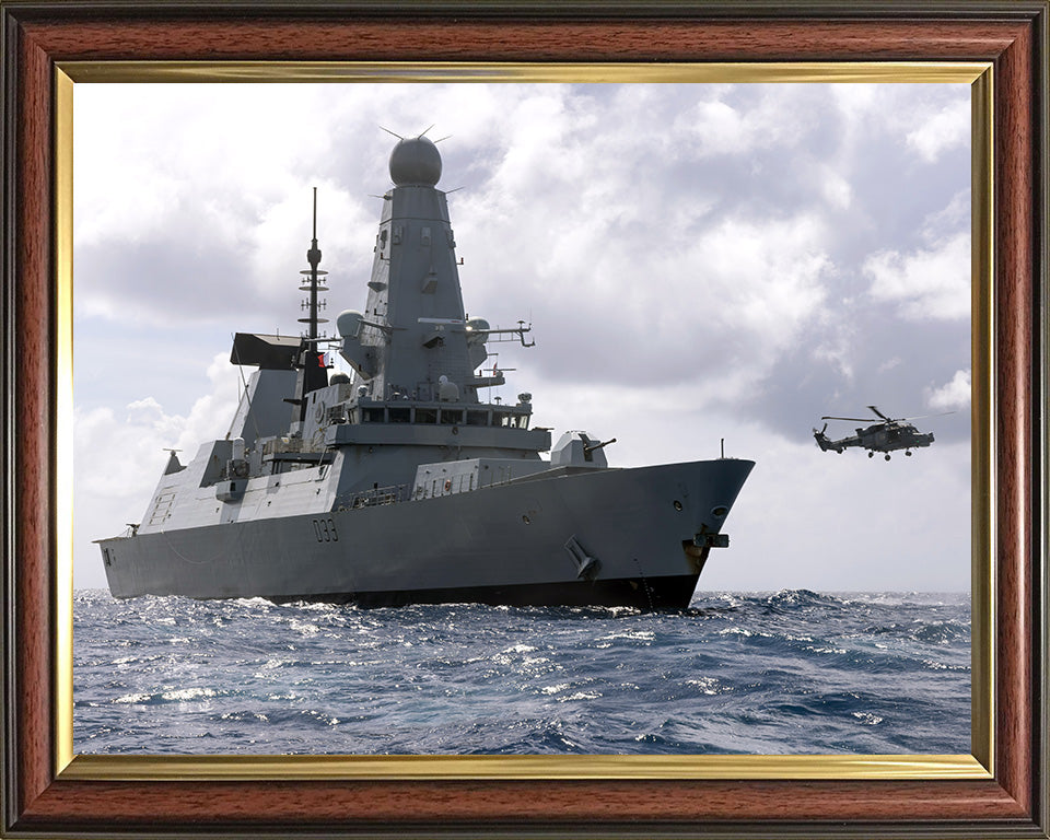 HMS Dauntless D33 | Photo Print | Framed Print | Poster | Type 45 | Destroyer | Royal Navy