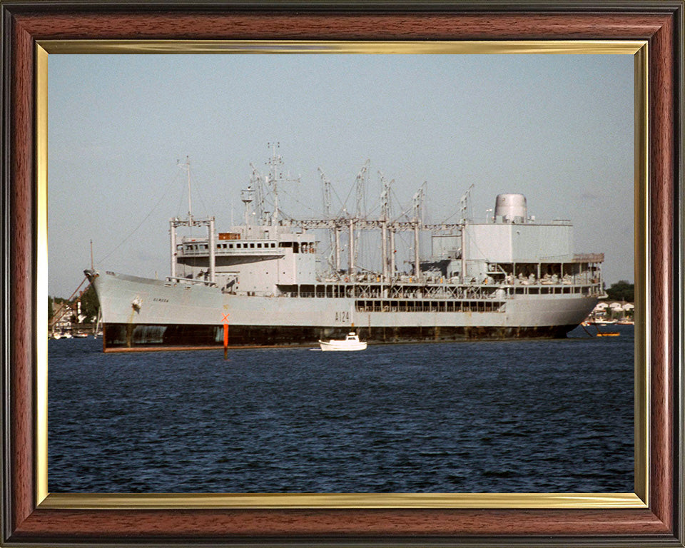 RFA Olmeda A124 Royal Fleet Auxiliary Ol class tanker Photo Print or Framed Print - Hampshire Prints