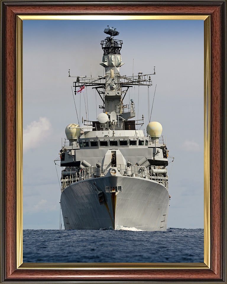 HMS Lancaster F229 Royal Navy type 23 Frigate Photo Print or Framed Print - Hampshire Prints