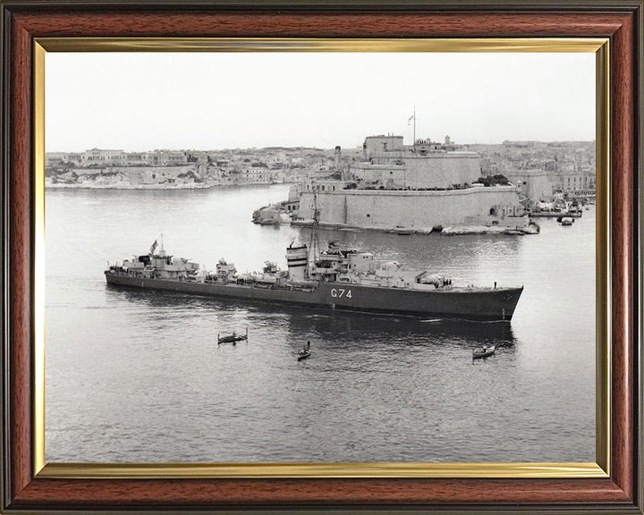 HMS Legion G74 Royal Navy A class destroyer Photo Print or Framed Print - Hampshire Prints