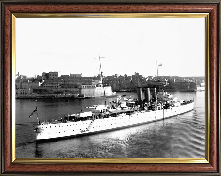 HMS Norfolk (78) Royal Navy Dorsetshire class heavy cruiser Photo Print or Framed Print - Hampshire Prints