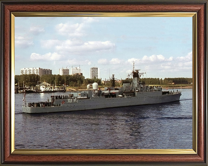 HMS Grenville F197 (R97) Royal Navy U class destroyer Photo Print or Framed Print - Hampshire Prints