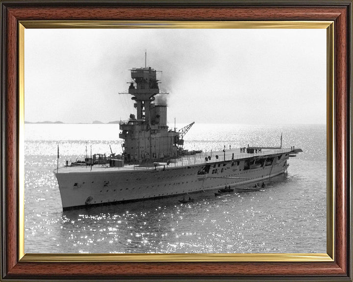 HMS Hermes (95) Royal Navy Aircraft carrier Photo Print or Framed Print - Hampshire Prints