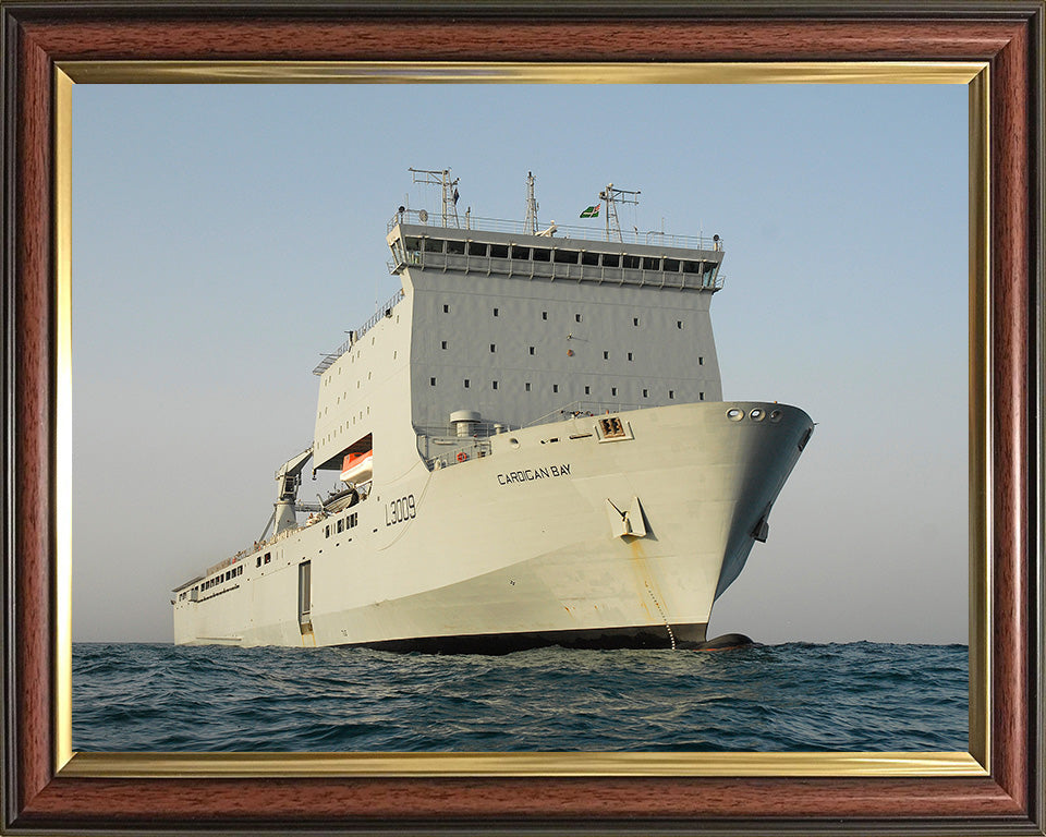 RFA Cardigan Bay L3009 Royal Fleet Auxiliary Bay class auxiliary dock landing ship Photo Print or Framed Print - Hampshire Prints