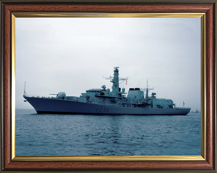 HMS Norfolk F230 Royal Navy Type 23 frigate Photo Print or Framed Photo Print - Hampshire Prints