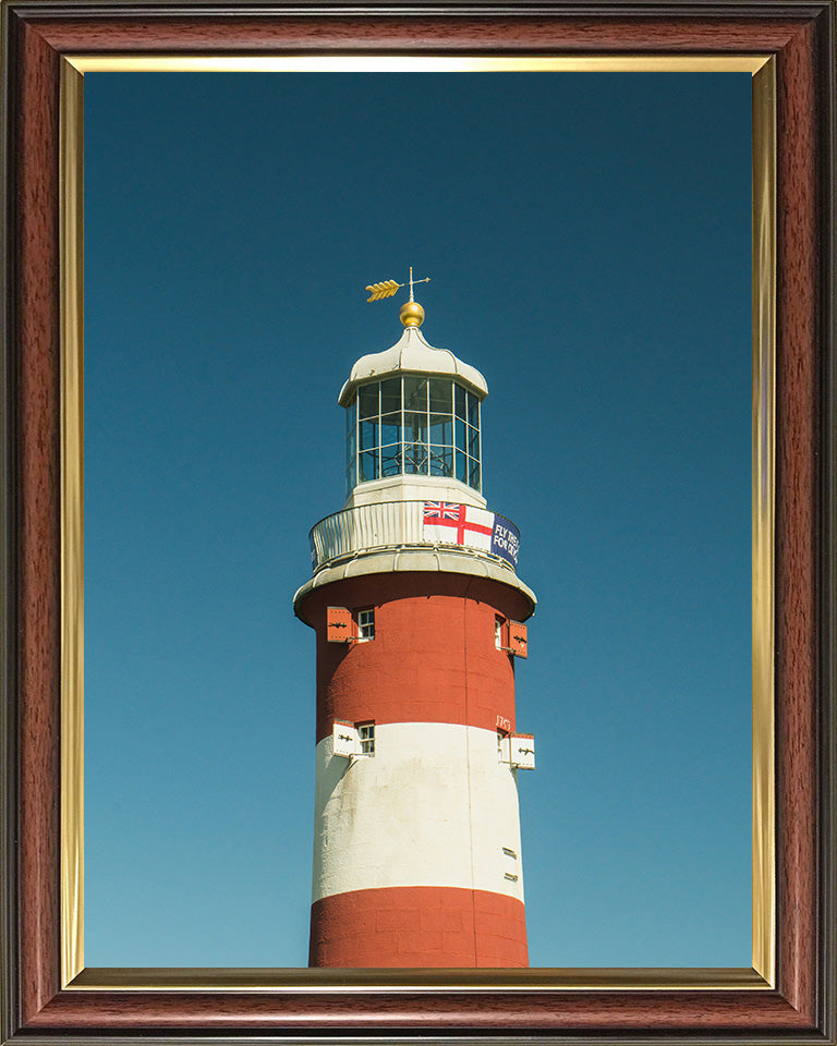 Smeaton's Tower Plymouth Hoe Devon Photo Print - Canvas - Framed Photo Print - Hampshire Prints