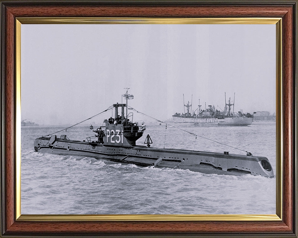 HMS Stoic P231 Royal Navy S class Submarine Photo Print or Framed Print - Hampshire Prints