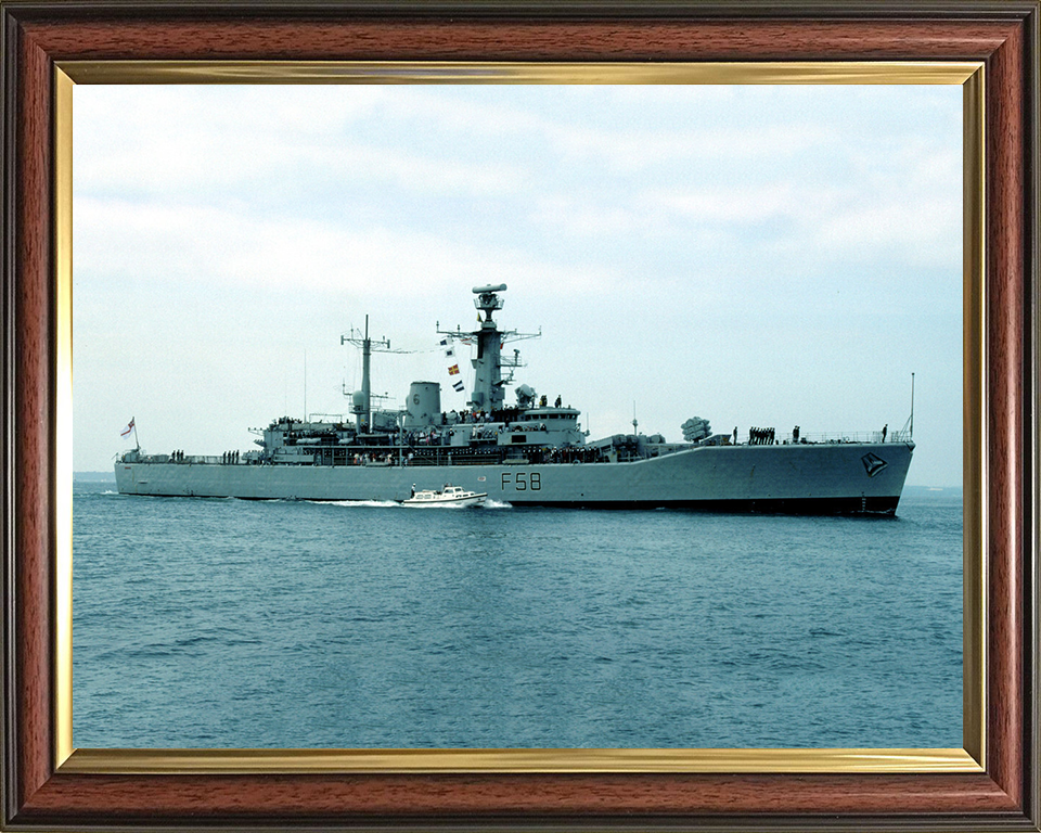 HMS Hermione F58 Royal Navy Leander class frigate Photo Print or Framed Print - Hampshire Prints