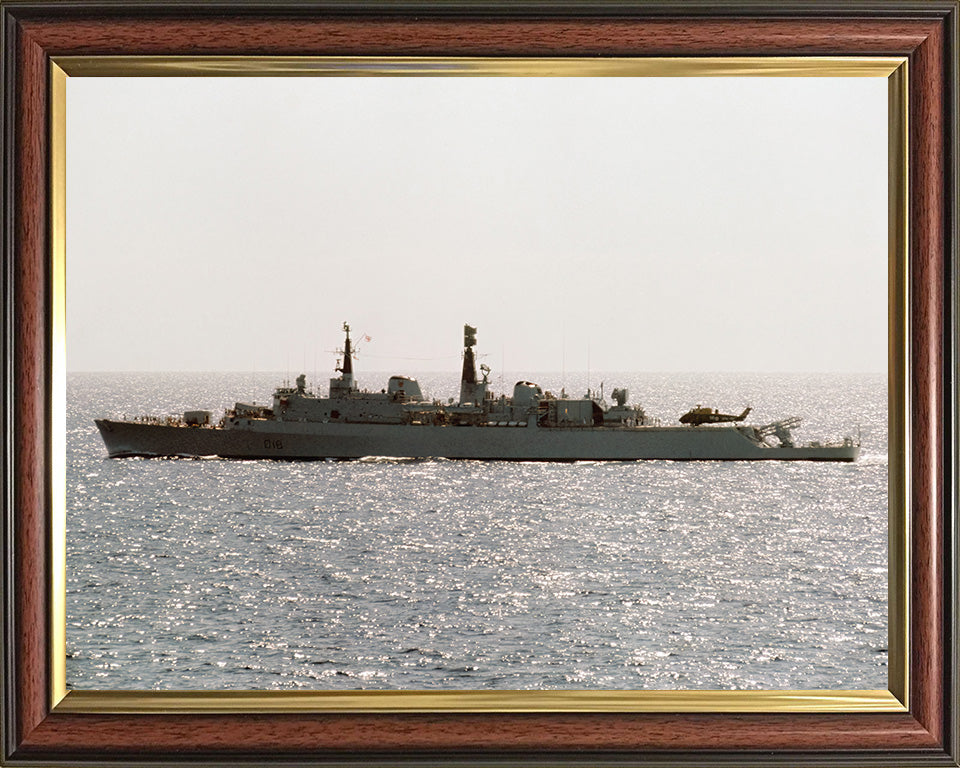 HMS Antrim D18 Royal Navy County class destroyer Photo Print or Framed Print - Hampshire Prints