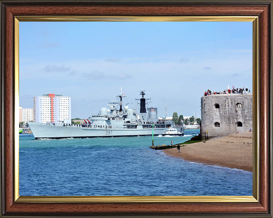 HMS Edinburgh D97 | Photo Print | Framed Print | Poster | Type 42 | Destroyer | Royal Navy