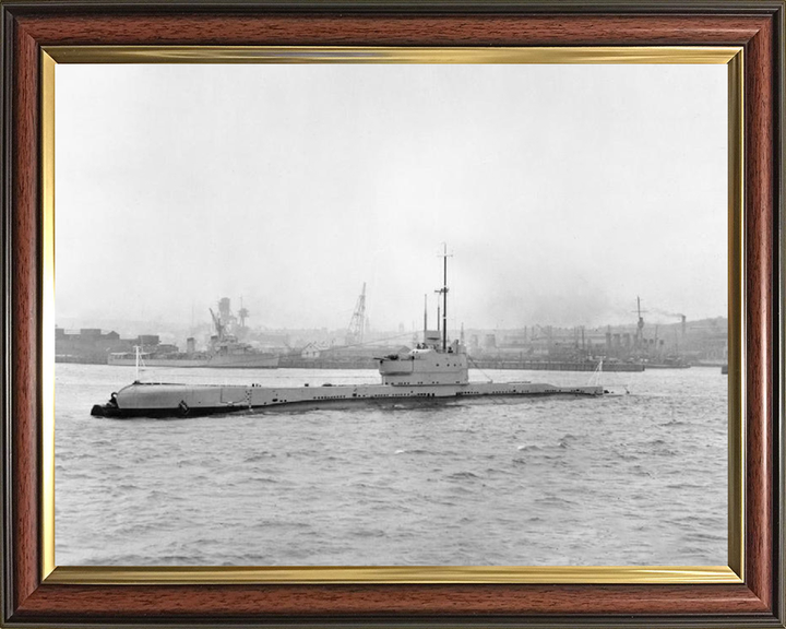 HMS Pandora N42 Royal Navy Parthian class submarine Photo Print or Framed Print - Hampshire Prints
