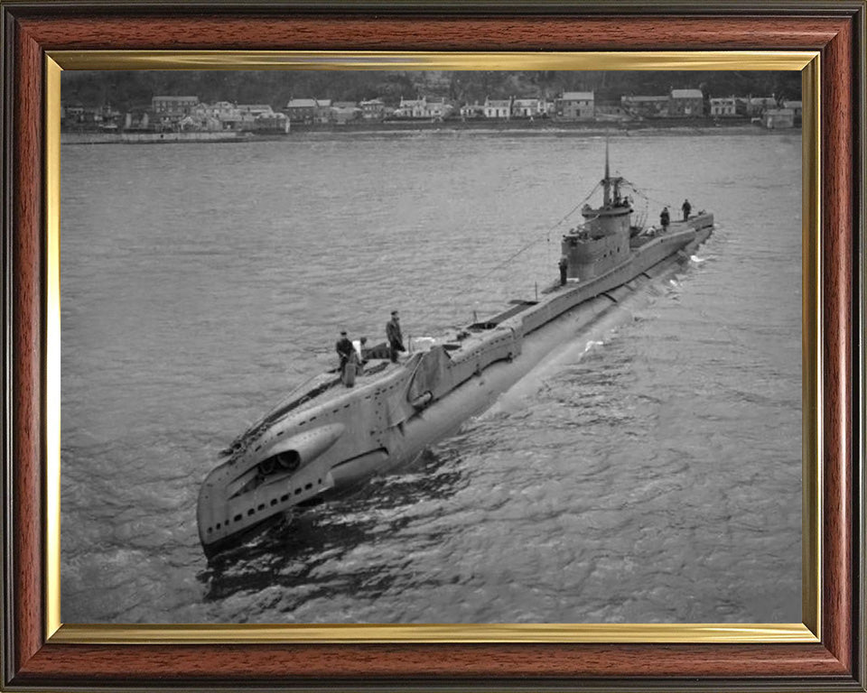 HMS Tudor P326 Royal Navy T class Submarine Photo Print or Framed Print