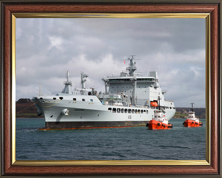 RFA Tidesurge A138 Royal Fleet Auxiliary Tide class replenishment tanker Photo Print or Framed Print - Hampshire Prints