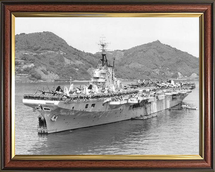 HMS Ocean R68 | Photo Print | Framed Print | Colossus Class | Aircraft Carrier | Royal Navy