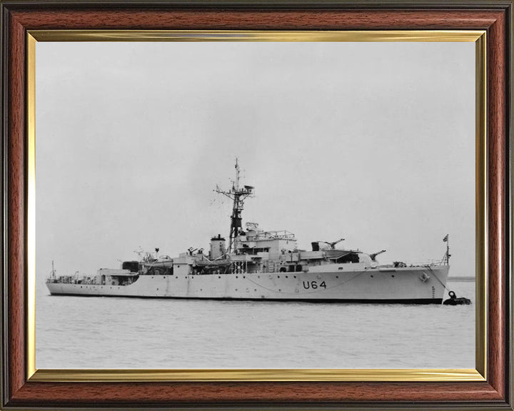 HMS Nereide U64 Royal Navy Modified Black Swan Class sloop Photo Print or Framed Print - Hampshire Prints