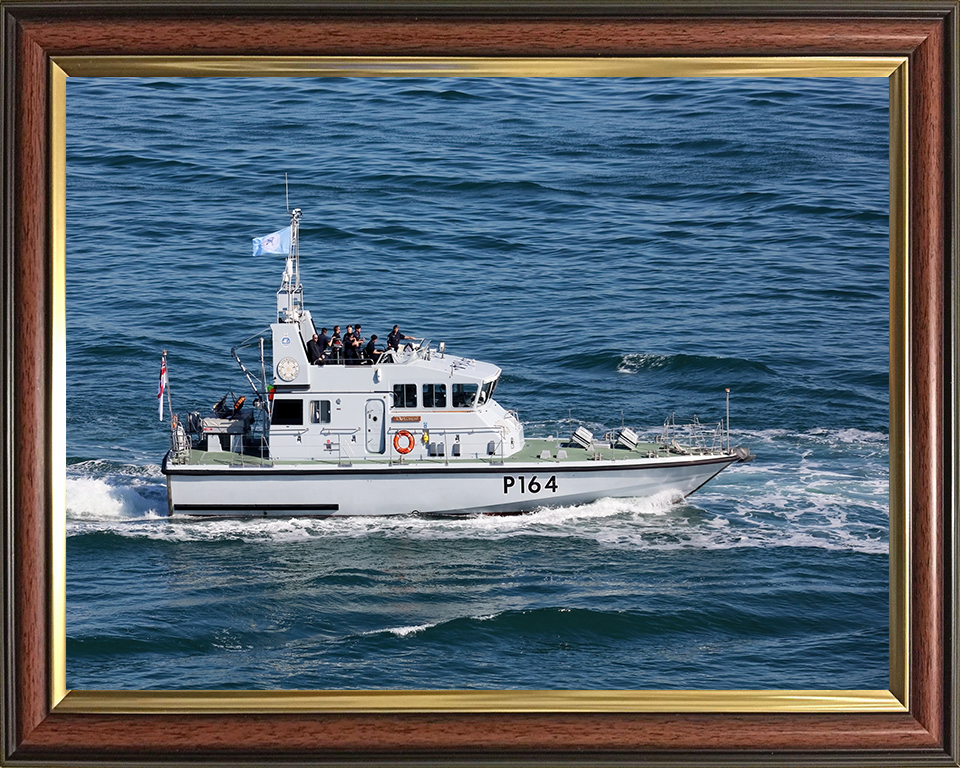 HMS Explorer P164 Royal Navy Archer class P2000 patrol vessel Photo Print or Framed Print - Hampshire Prints