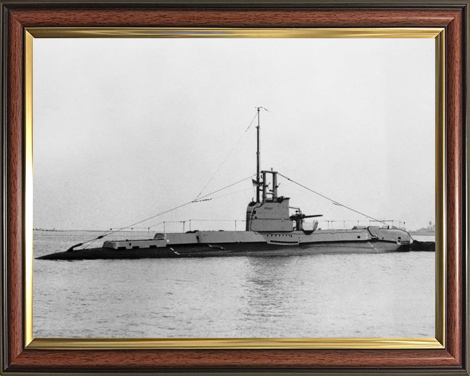 HMS Sterlet 2S Royal Navy S class submarine Photo Print or Framed Print - Hampshire Prints