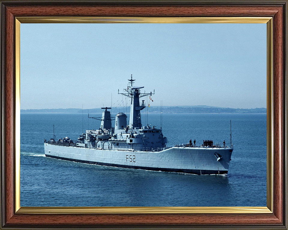 HMS Juno F52 Royal Navy Leander class frigate Photo Print or Framed Print - Hampshire Prints