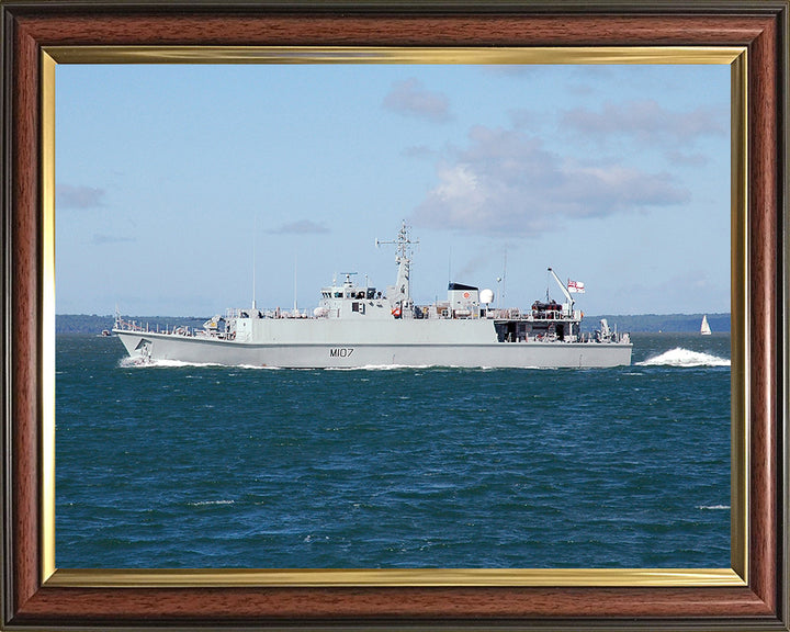 HMS Pembroke M107 Royal Navy Sandown class Mine Hunter Photo Print or Framed Photo Print - Hampshire Prints