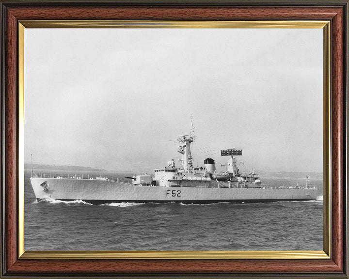 HMS Juno F52 Royal Navy Leander class frigate Photo Print or Framed Print - Hampshire Prints