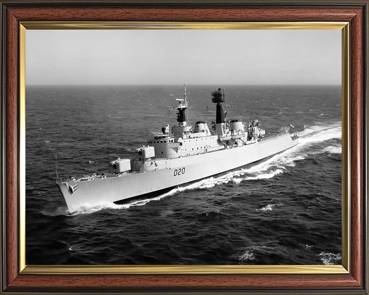 HMS Fife D20 Royal Navy County class destroyer Photo Print or Framed Print - Hampshire Prints