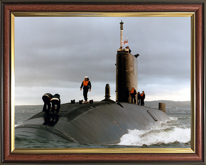 HMS Trafalgar S107 Royal Navy Trafalgar class Submarine Photo Print or Framed Print - Hampshire Prints