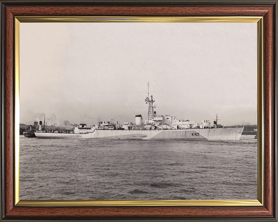 HMS Loch Shin K421 Royal Navy Loch class frigate Photo Print or Framed Print - Hampshire Prints