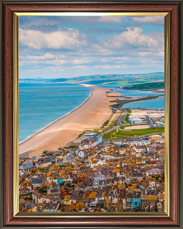 Chesil Beach Weymouth Dorset in summer Photo Print - Canvas - Framed Photo Print - Hampshire Prints