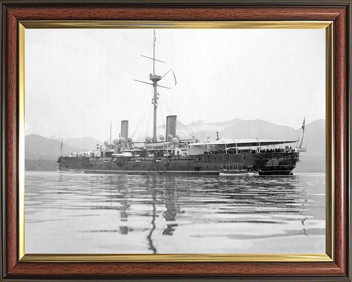 HMS Imperieuse (1883) Royal Navy Imperieuse Class armoured cruiser Photo Print or Framed Photo Print - Hampshire Prints