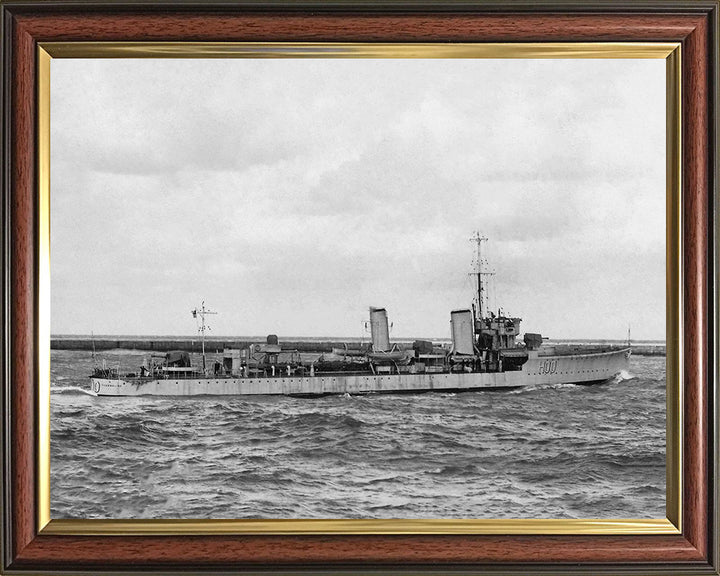 HMS Tourmaline H00 Royal Navy A class destroyer Photo Print or Framed Print - Hampshire Prints