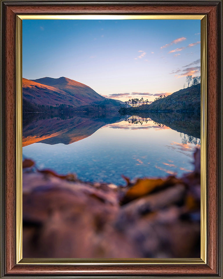 Thirlmere Allerdale the Lake District Cumbria at sunrise Photo Print - Canvas - Framed Photo Print - Hampshire Prints