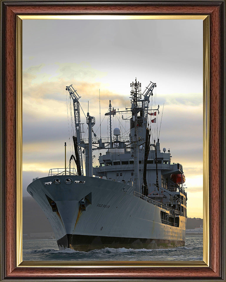 RFA Gold Rover A271 Royal Fleet Auxiliary Rover class small fleet tanker Photo Print or Framed Print - Hampshire Prints