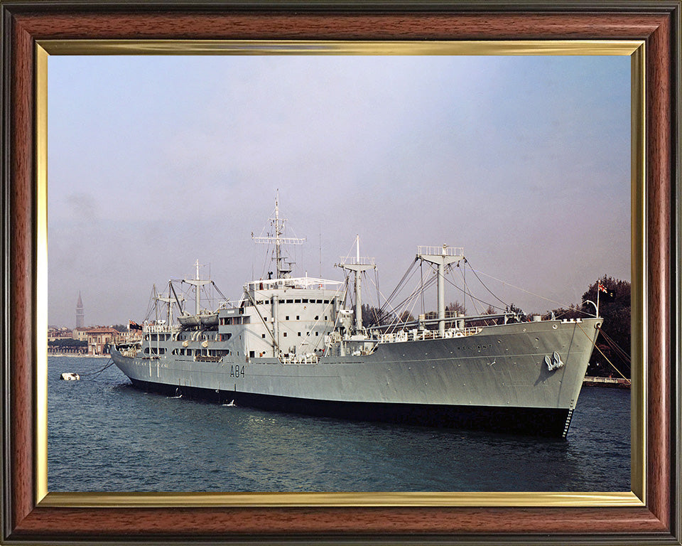 RFA Reliant A84 Royal Fleet Auxiliary air stores support ship Photo Print or Framed Print - Hampshire Prints