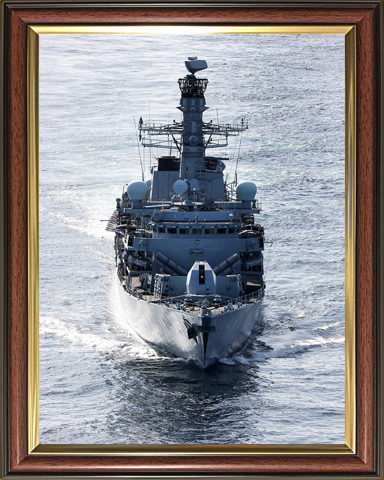 HMS Sutherland F81 Royal Navy type 23 Frigate Photo Print or Framed Print - Hampshire Prints