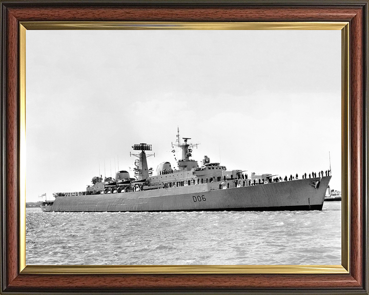 HMS Hampshire D06 | Photo Print | Framed Print | County Class | Destroyer | Royal Navy - Hampshire Prints