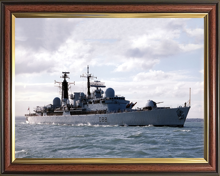 HMS Glasgow D88 | Photo Print | Framed Print | Type 42 | Destroyer | Royal Navy - Hampshire Prints