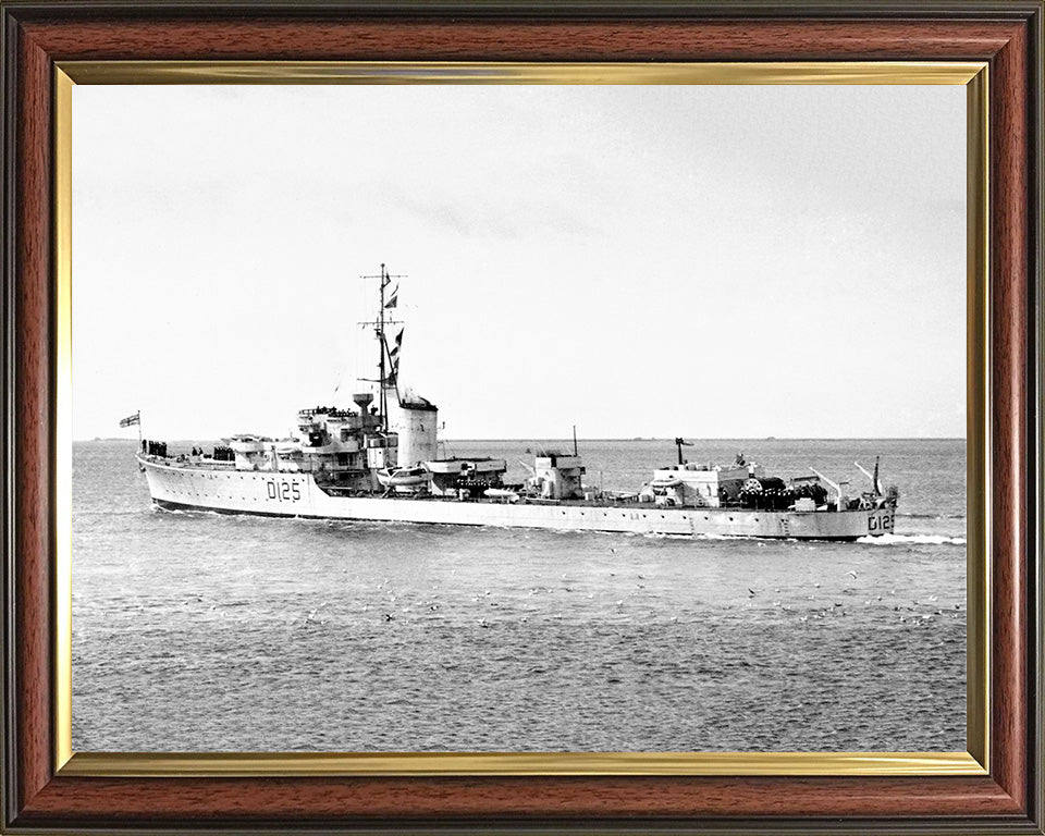 HMS Nepal D125 Royal Navy N class destroyer Photo Print or Framed Print - Hampshire Prints