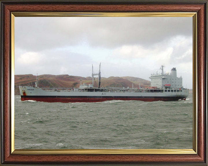 RFA Oakleaf A111 Royal Fleet Auxiliary Leaf class support tanker Photo Print or Framed Print - Hampshire Prints