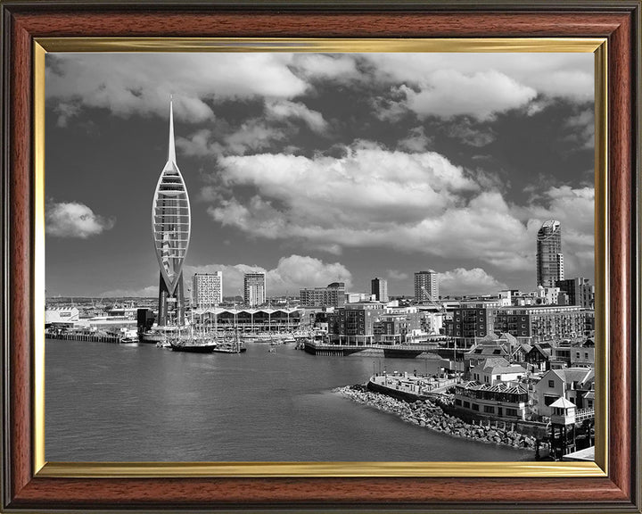 Spice island Old Portsmouth Hampshire from above Photo Print - Canvas - Framed Photo Print - Hampshire Prints