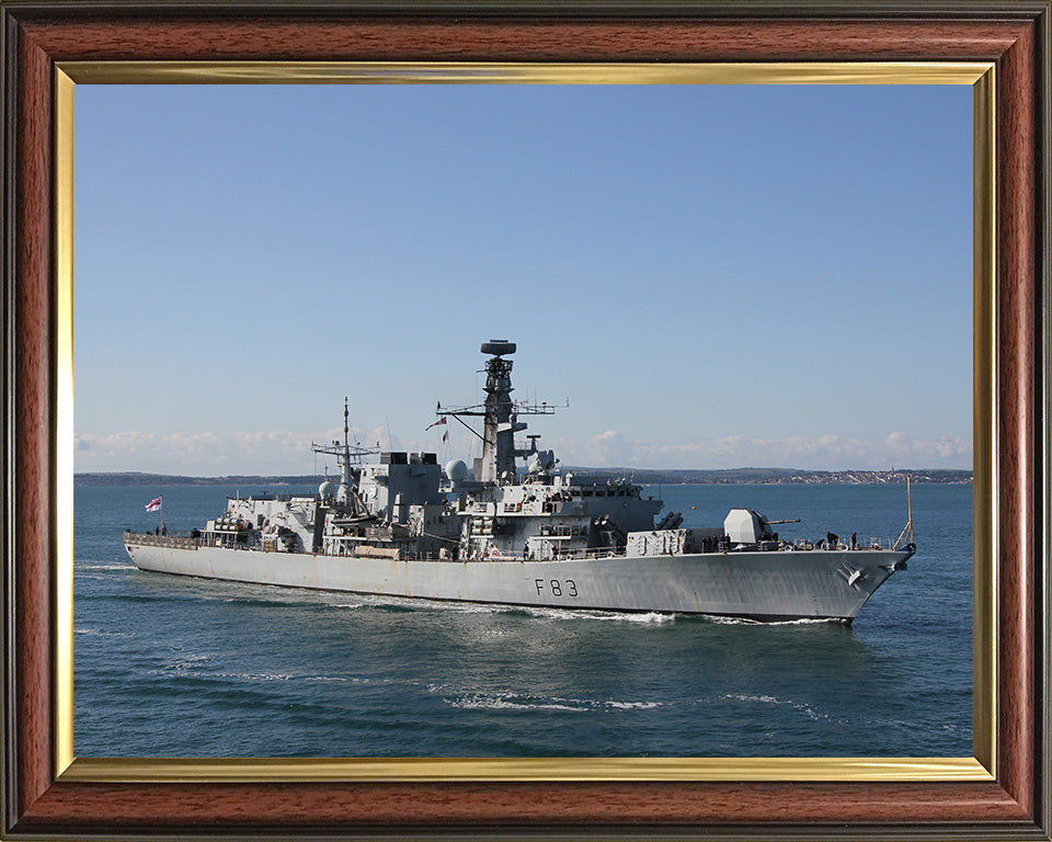 HMS St Albans F83 Royal Navy Type 23 frigate Photo Print or Framed Print - Hampshire Prints