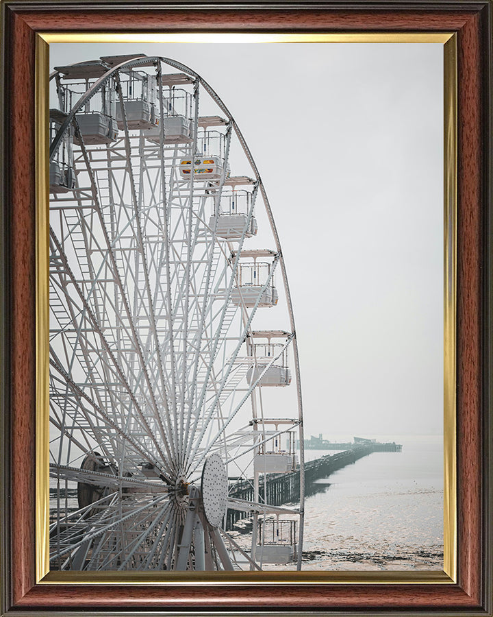 Southend-on-Sea big wheel and pier Essex Photo Print - Canvas - Framed Photo Print - Hampshire Prints