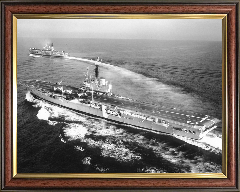 HMS Centaur R06 | Photo Print | Framed Print | Centaur Class | Fleet Carrier | Royal Navy