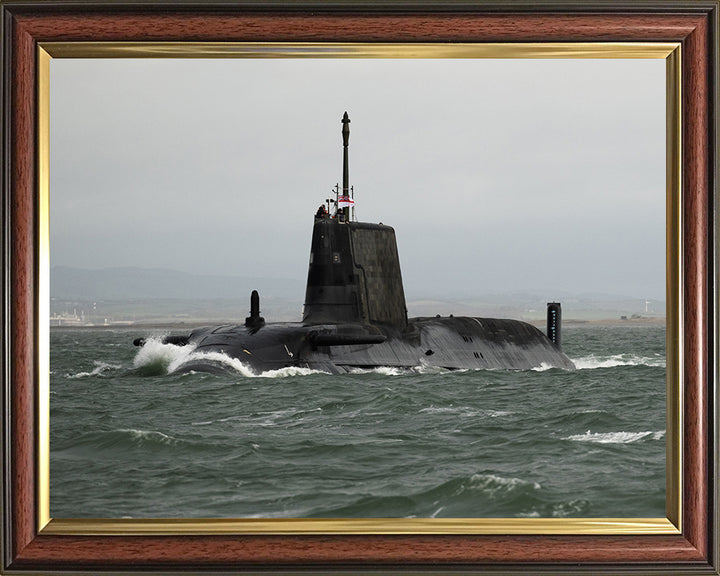 HMS Anson S123 Submarine | Photo Print | Framed Print | Astute Class | Royal Navy